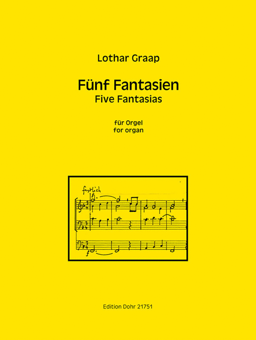 Fünf Fantasien für Orgel (2021)