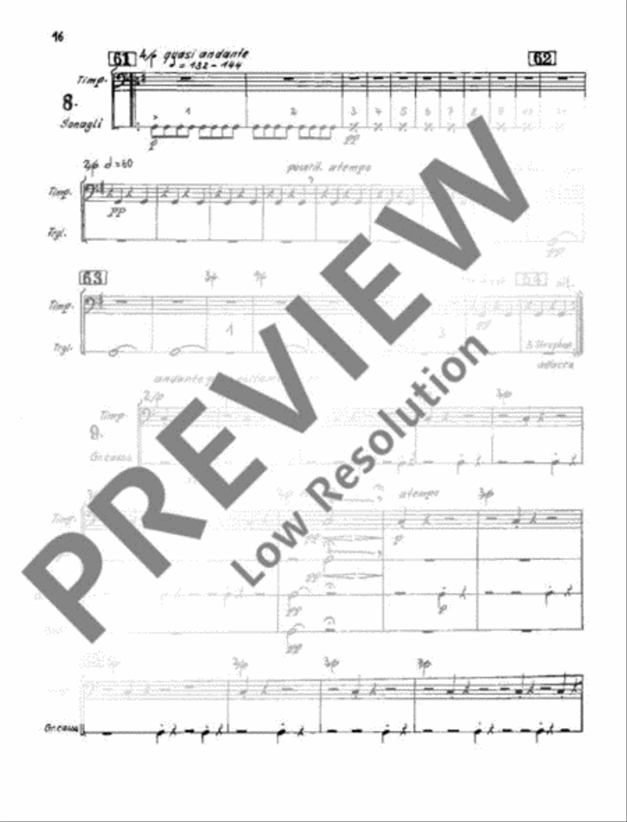 Carmina Burana Choir scores gallery preview page 19