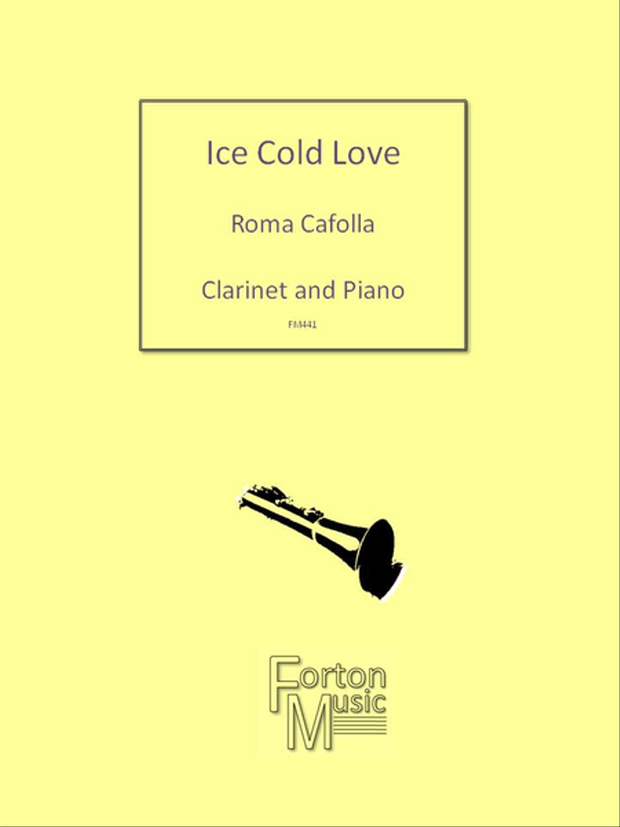 Ice Cold Love Clarinet Solo scores gallery preview page 1