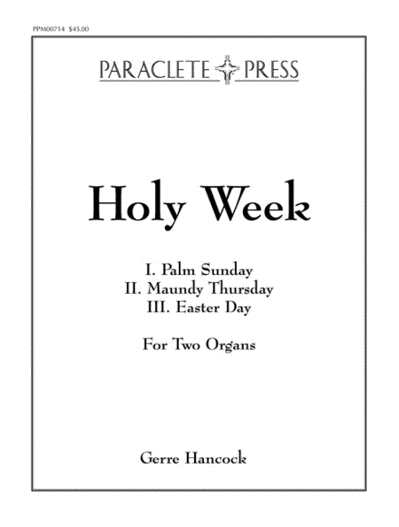 Holy Week