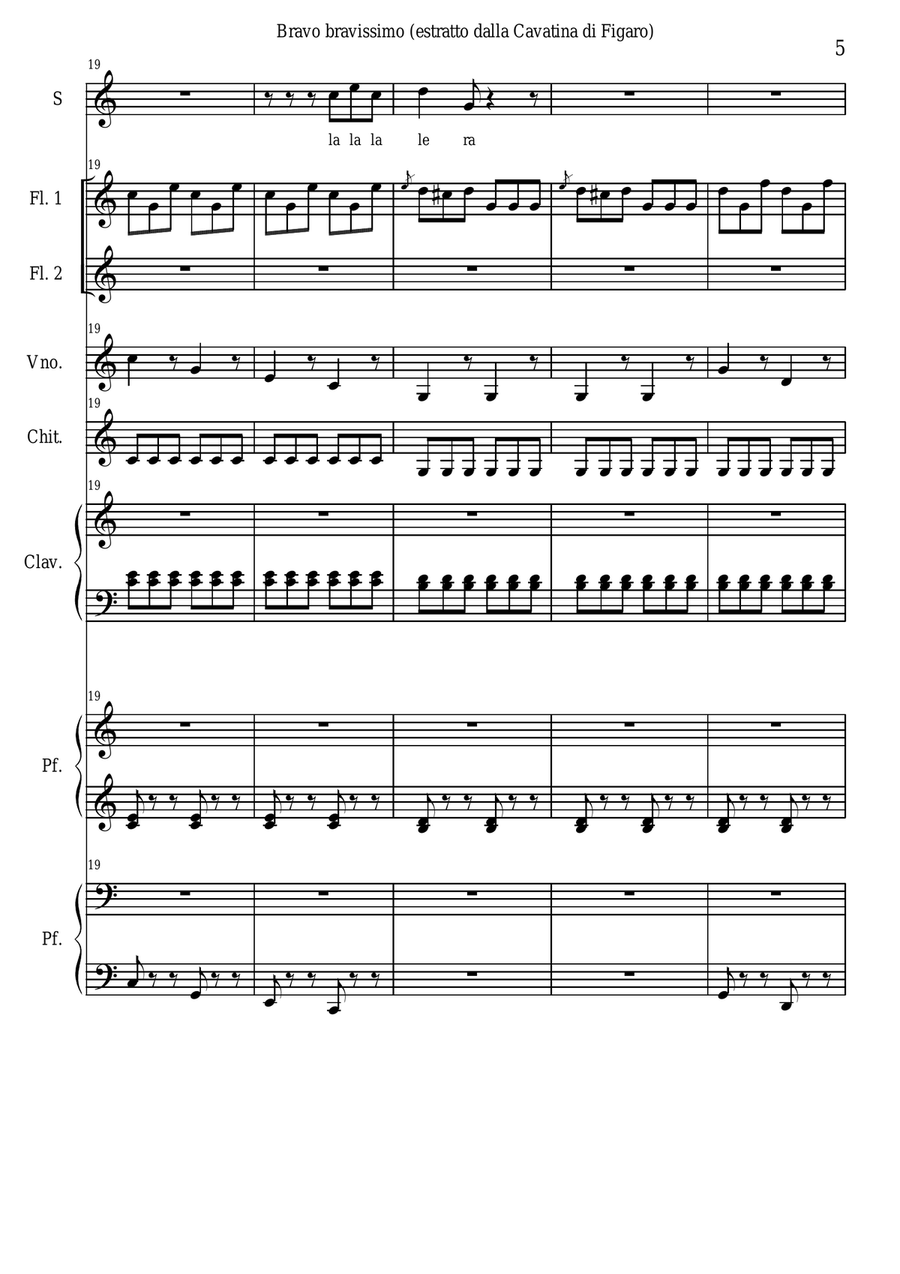 Bravo bravissimo Bravo bravissimo Small Ensemble scores gallery preview page 6