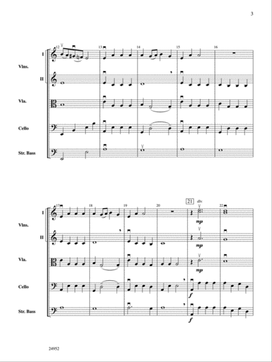 Indigo Mountain Indigo Mountain String Orchestra scores gallery preview page 3