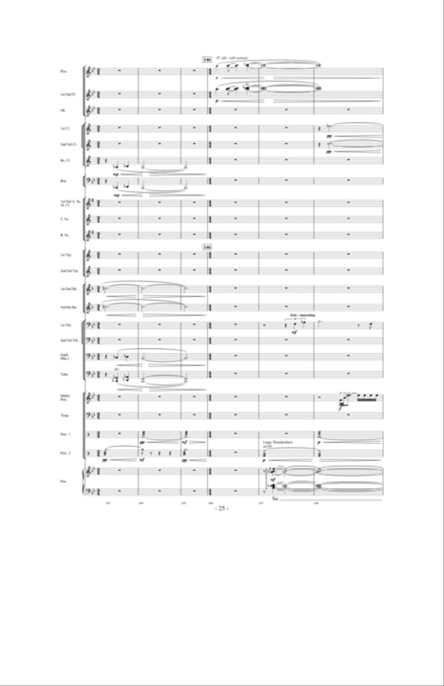 Promising Skies Concert Band scores gallery preview page 24
