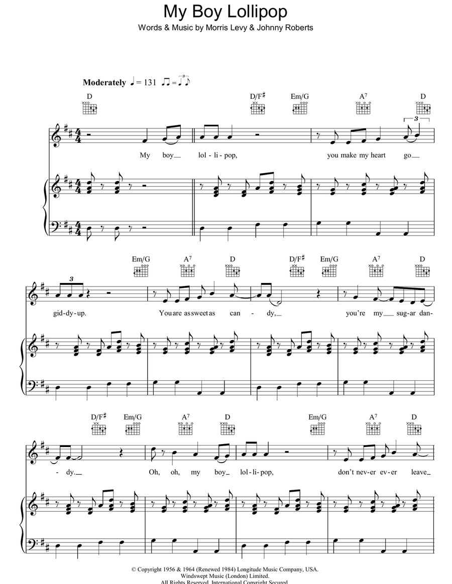 My Boy Lollipop
