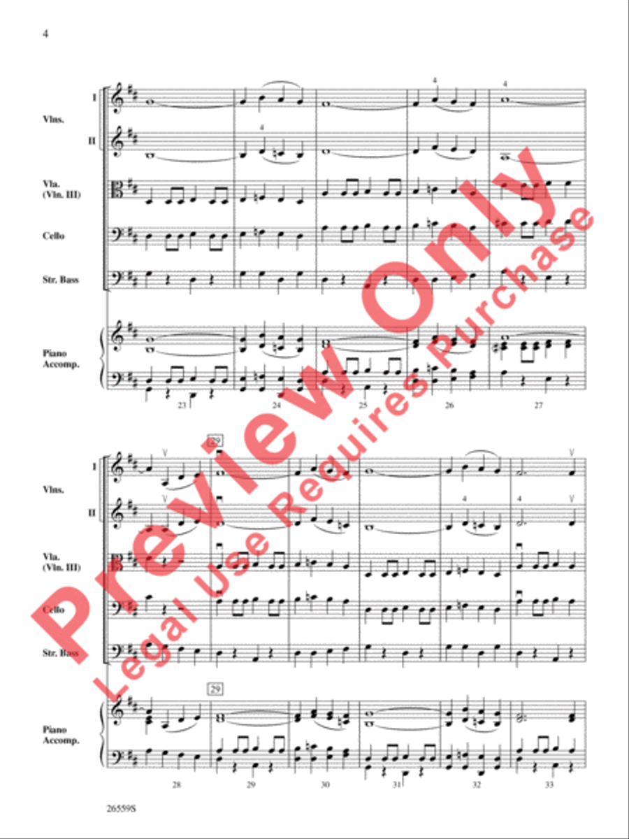 Fiddles at Shady Gulch String Orchestra scores gallery preview page 5