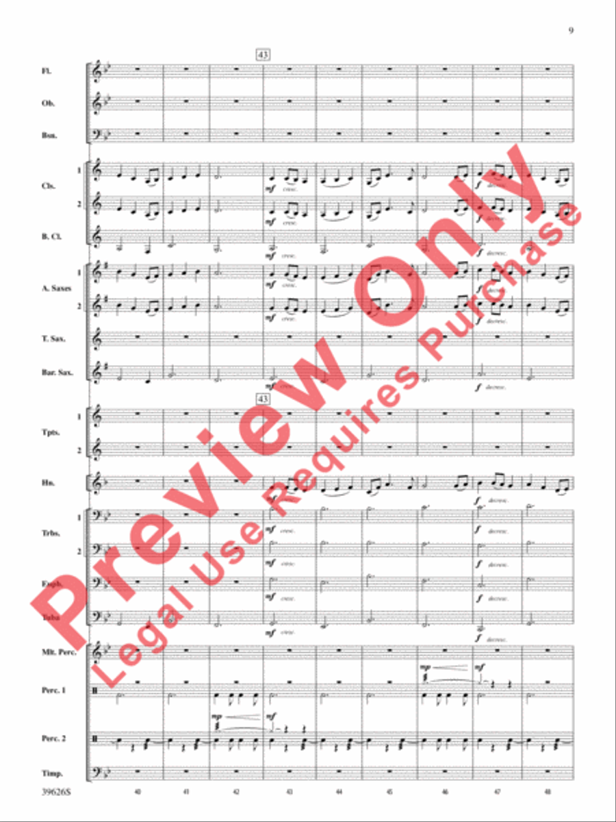Whiteleaf Hill Whiteleaf Hill Concert Band scores gallery preview page 9