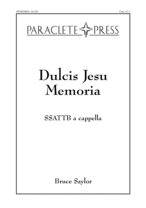 Book cover for Dulcis, Jesu Memoria