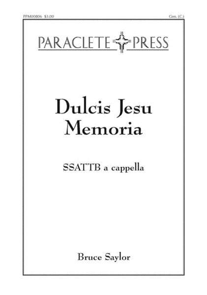 Dulcis, Jesu Memoria image number null