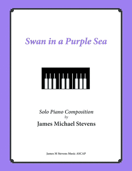 Swan in a Purple Sea (Romantic Piano) image number null