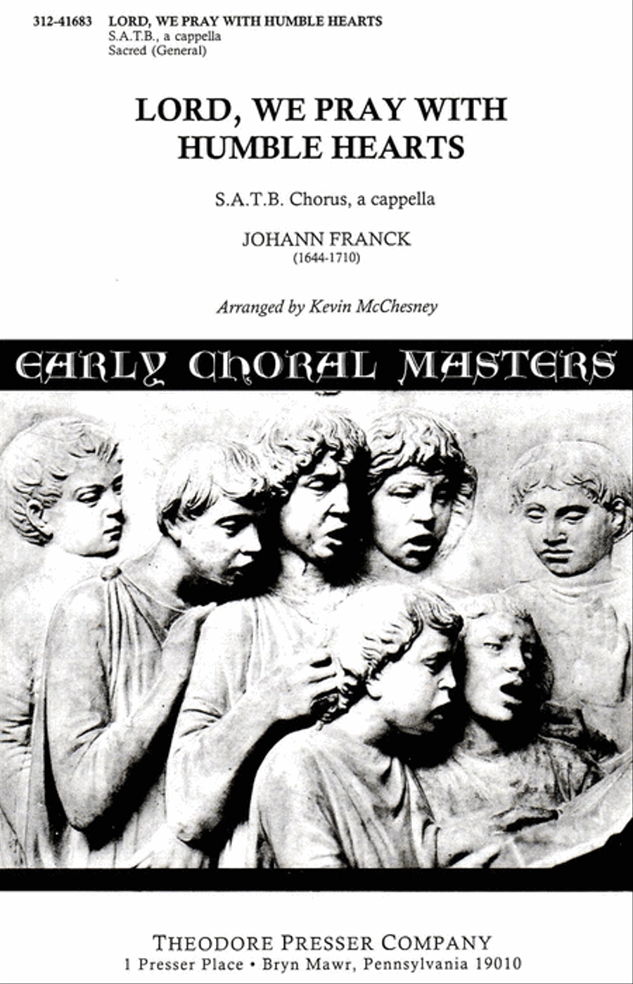 Lord, We Pray With Humble Hearts 4-Part scores gallery preview page 1
