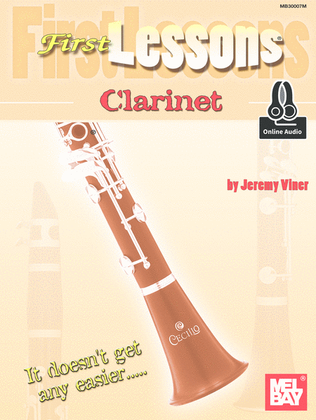 Book cover for First Lessons Clarinet