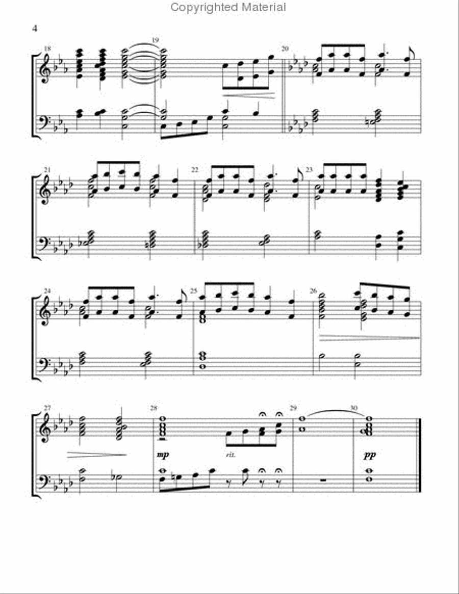 What You Gonna Call Your Pretty Little Baby Handbell Choir scores gallery preview page 3