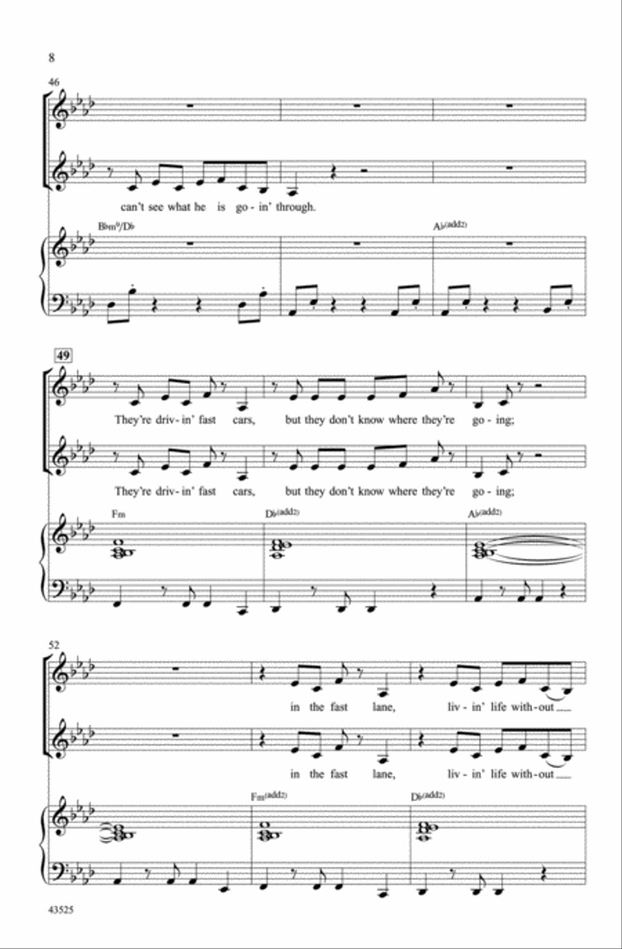 Cool Kids Choir scores gallery preview page 6