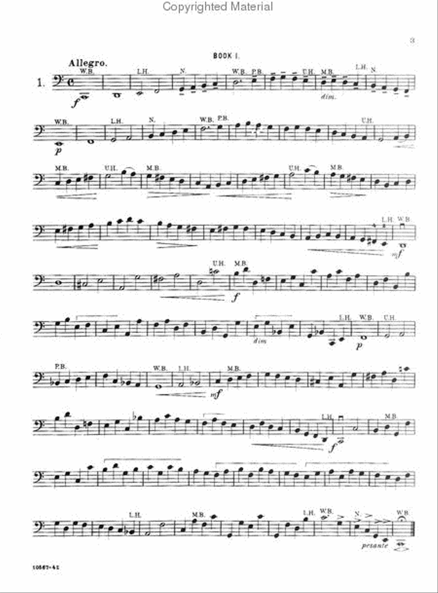 62 Select Studies 62 Select Studies Cello scores gallery preview page 2