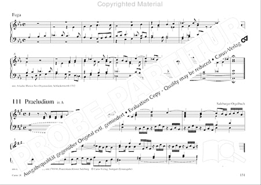 Organo pleno. Orgelstucke zum Ein- und Auszug Organ Solo scores gallery preview page 139