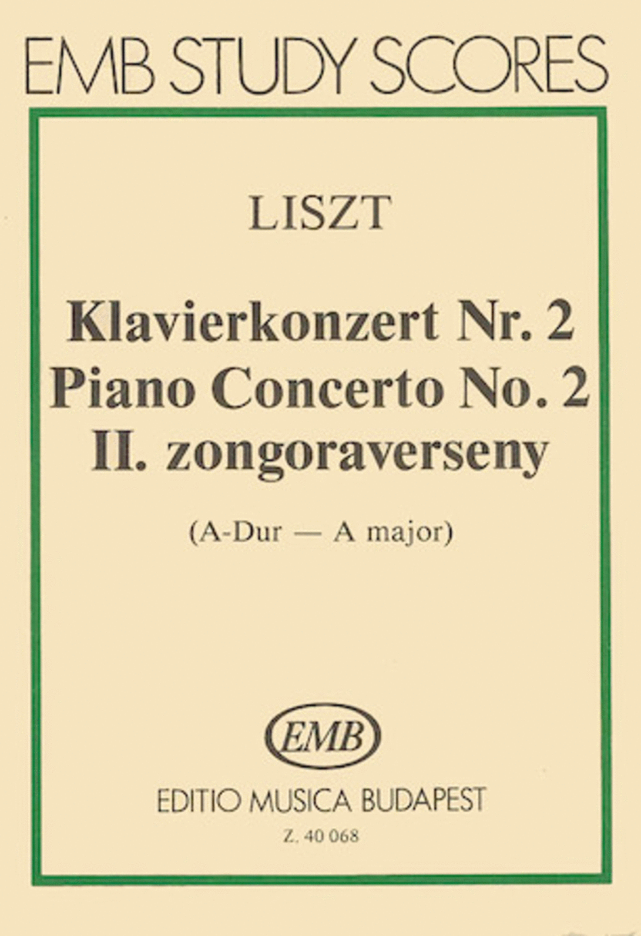 Concerto for Piano and Orchestra No. 2 in A Major Piano Solo scores gallery preview page 1