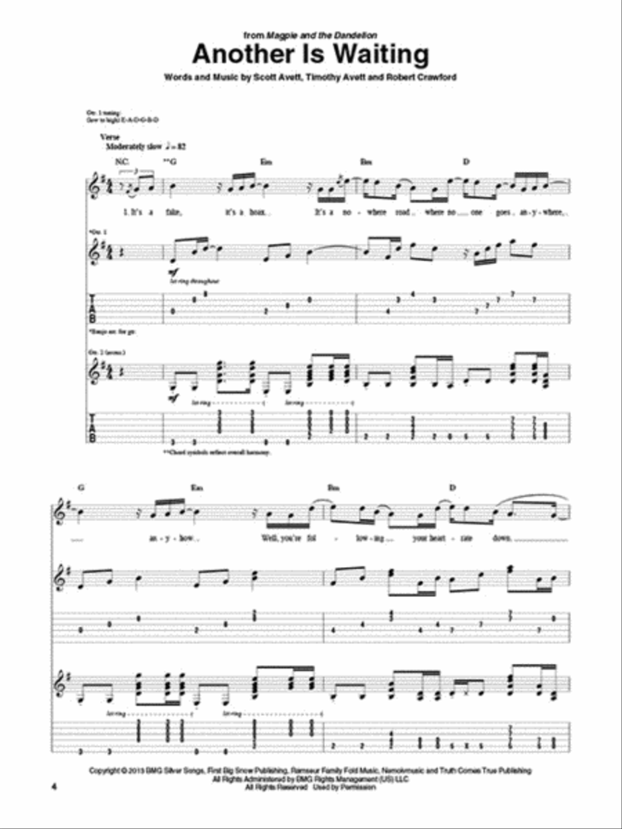 Today's Folk Rock Hits Electric Guitar scores gallery preview page 3