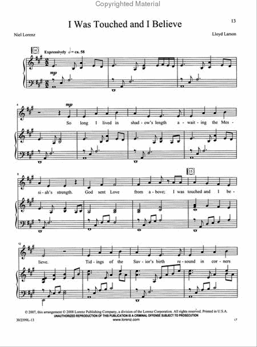 Seasons of Praise Seasons of Praise Medium Voice scores gallery preview page 3