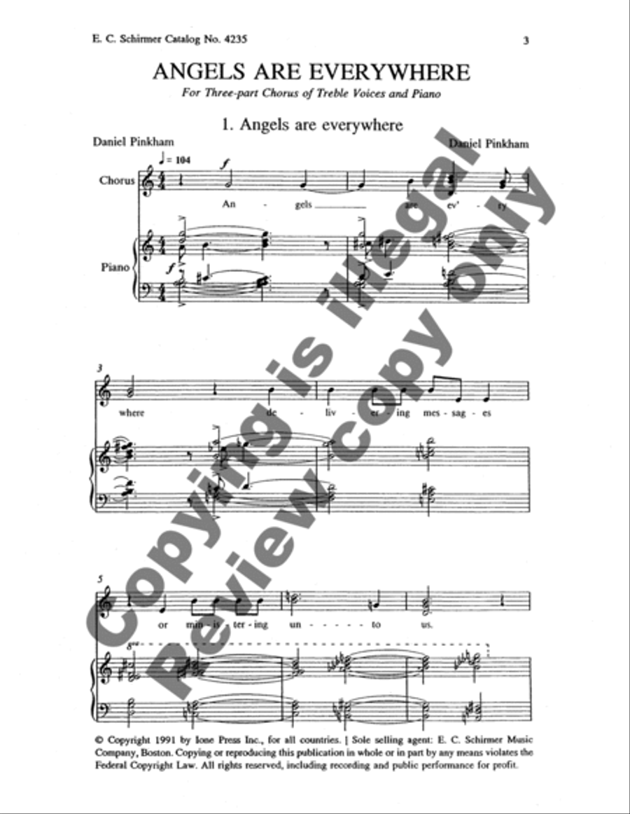 Angels Are Everywhere Angels Are Everywhere SSA scores gallery preview page 10