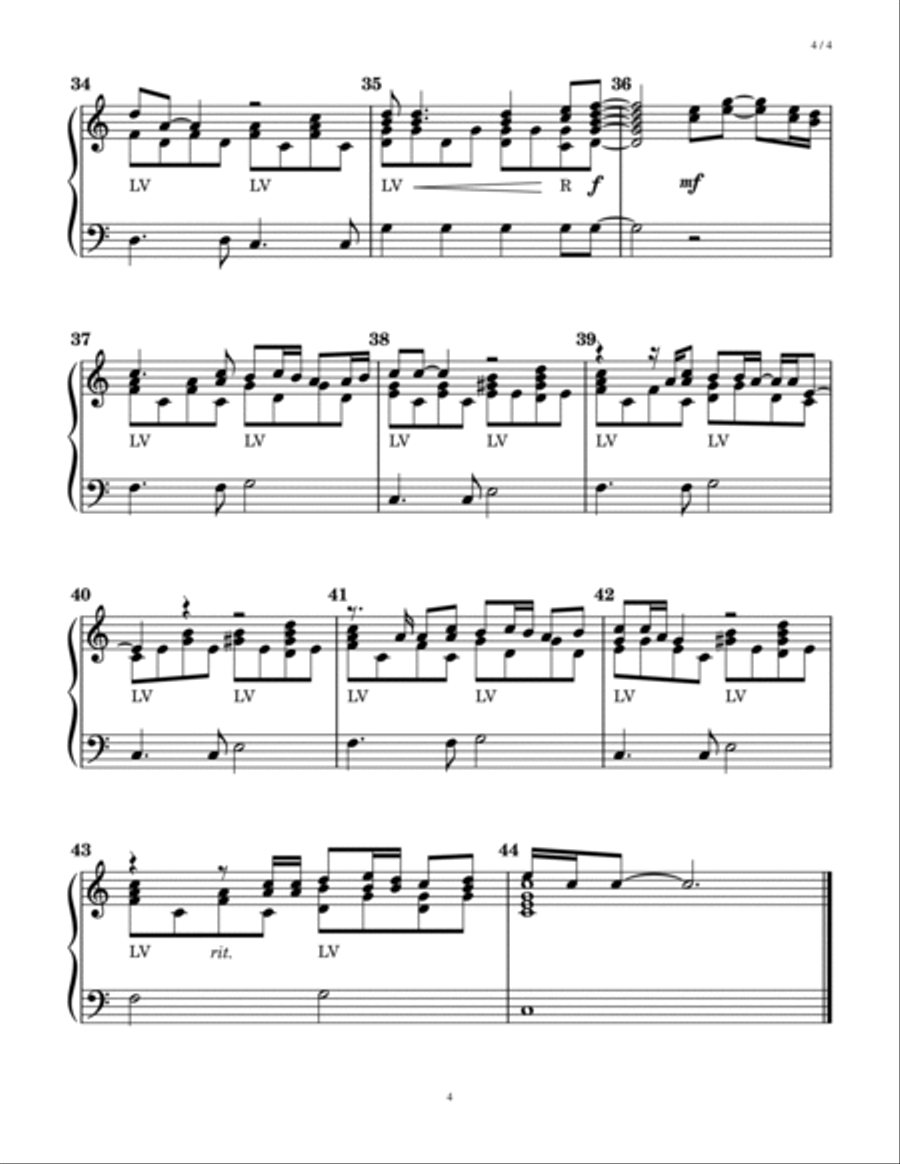 Imagine Handbell Choir scores gallery preview page 4