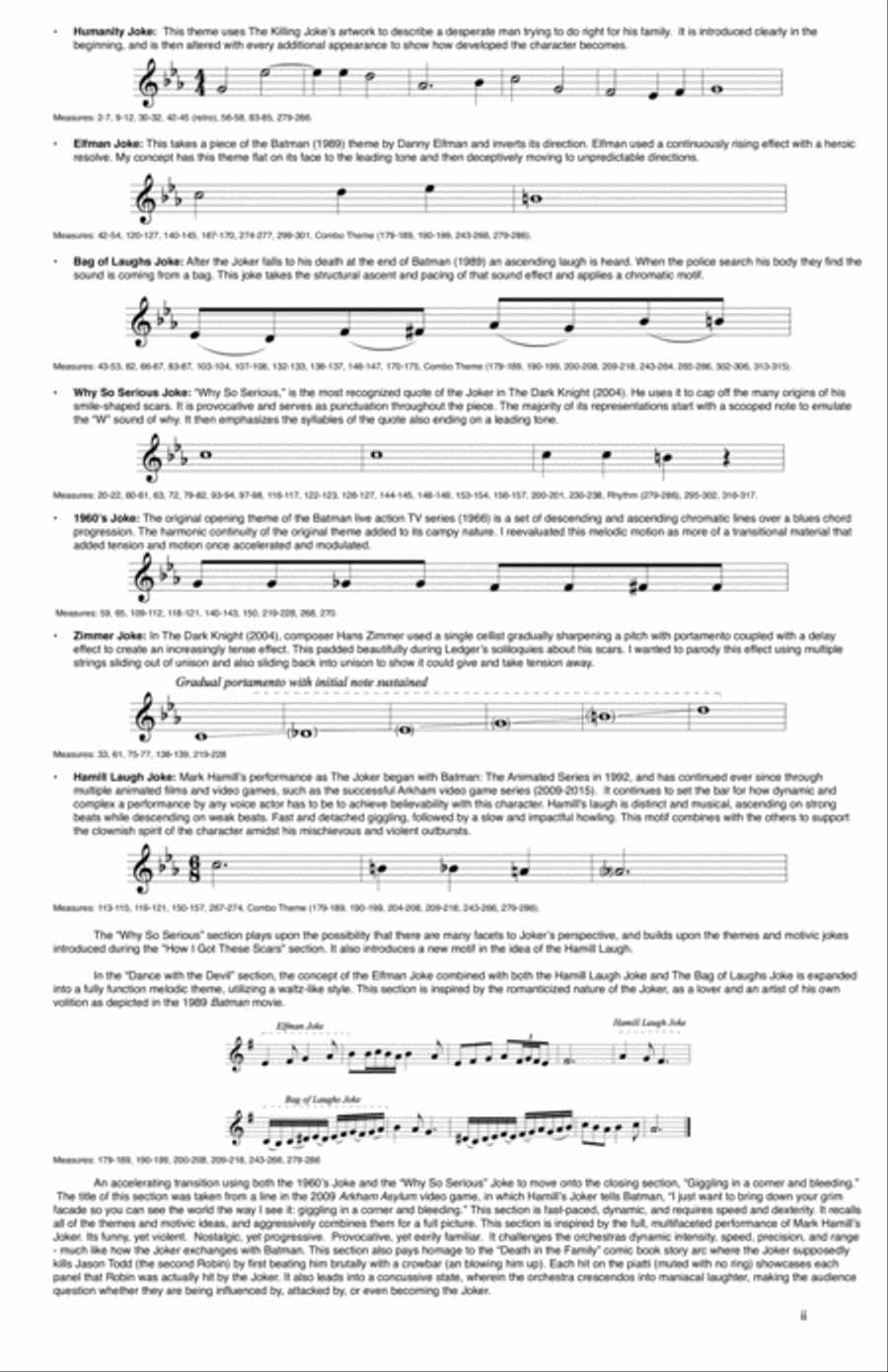 The Man Who Laughs Percussion Ensemble scores gallery preview page 3