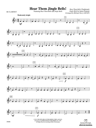 Hear Them Jingle Bells!: 1st B-flat Clarinet