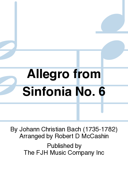 Allegro from Sinfonia No. 6 image number null