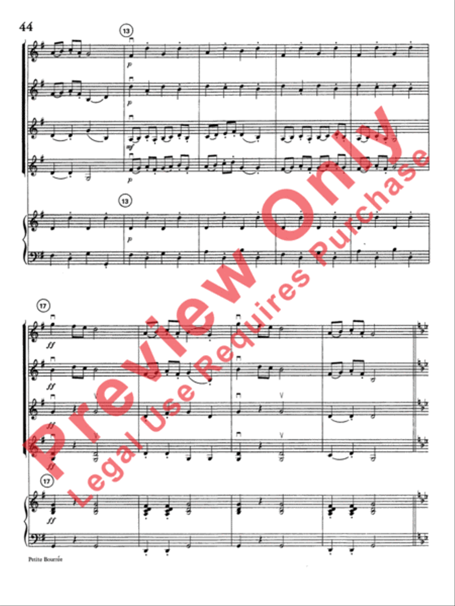 Highland/Etling Violin Quartet Series: Book 1