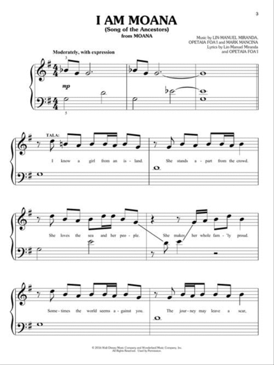 Disney Heroes and Sheroes for Big-Note Piano Easy Piano scores gallery preview page 4
