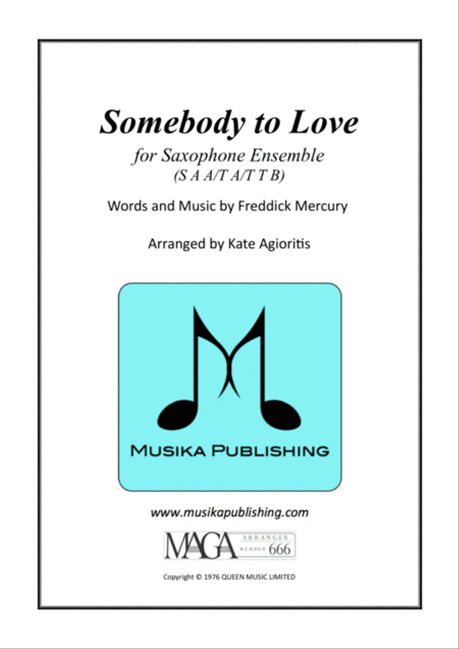 Book cover for Somebody To Love