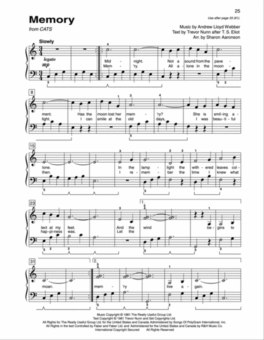 Alfred's Basic Piano Library Top Hits! Solo Book, Book 3 Voice Solo scores gallery preview page 2
