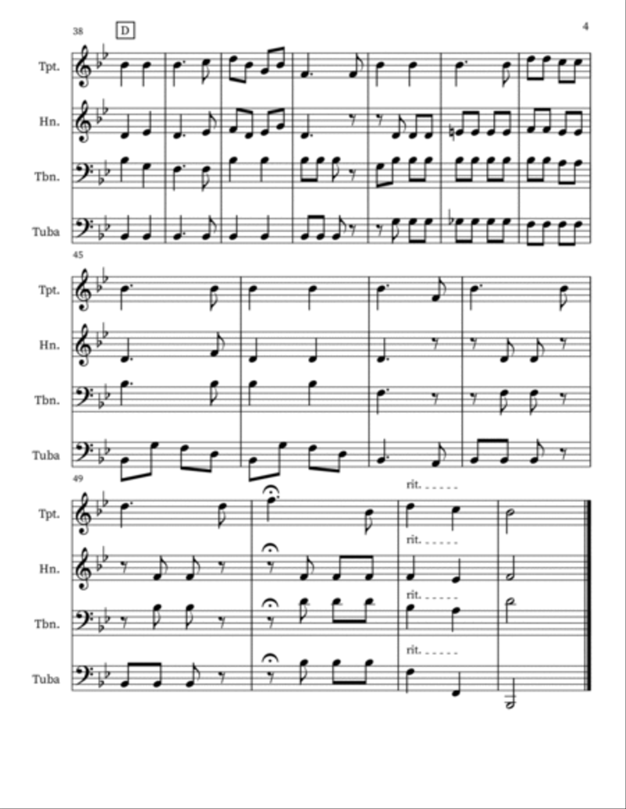 Awakening Chorus Choir scores gallery preview page 4