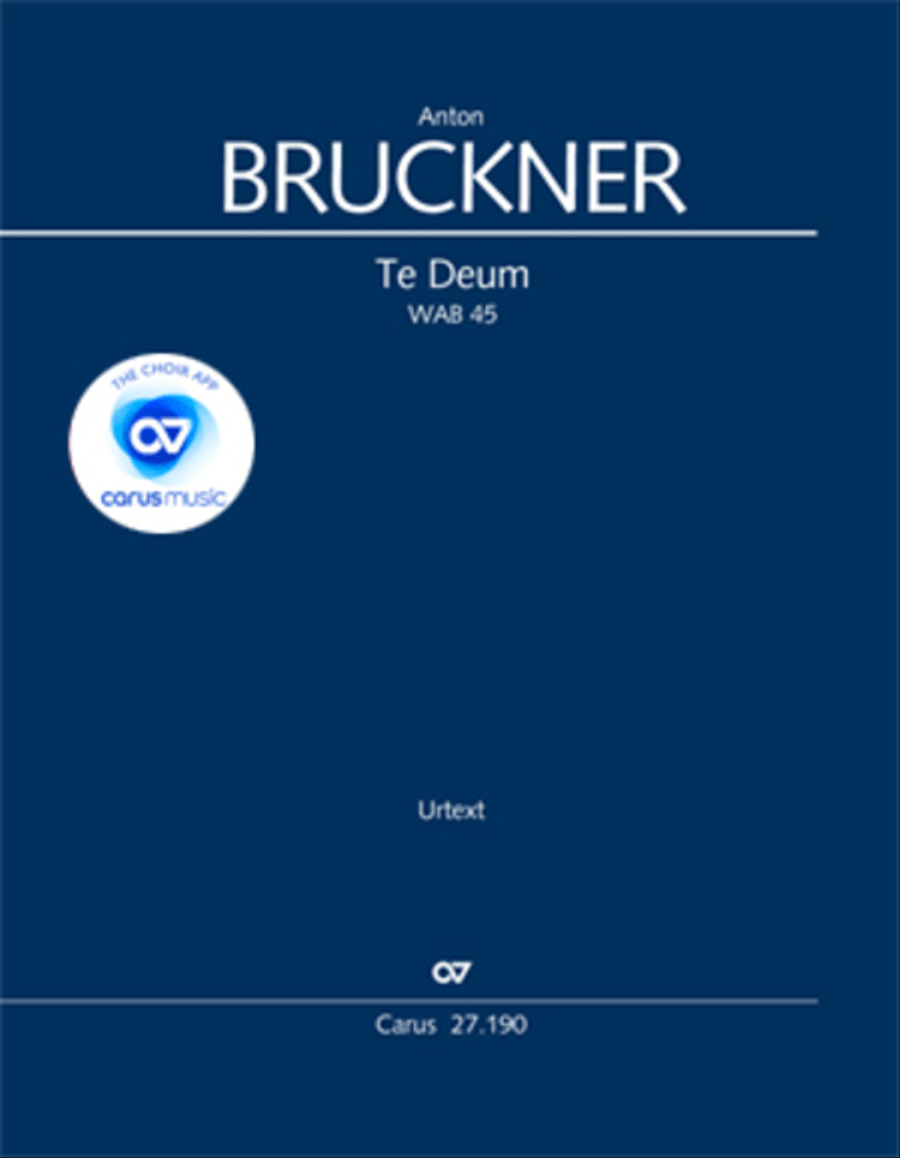 Te Deum Te Deum 4-Part scores gallery preview page 1