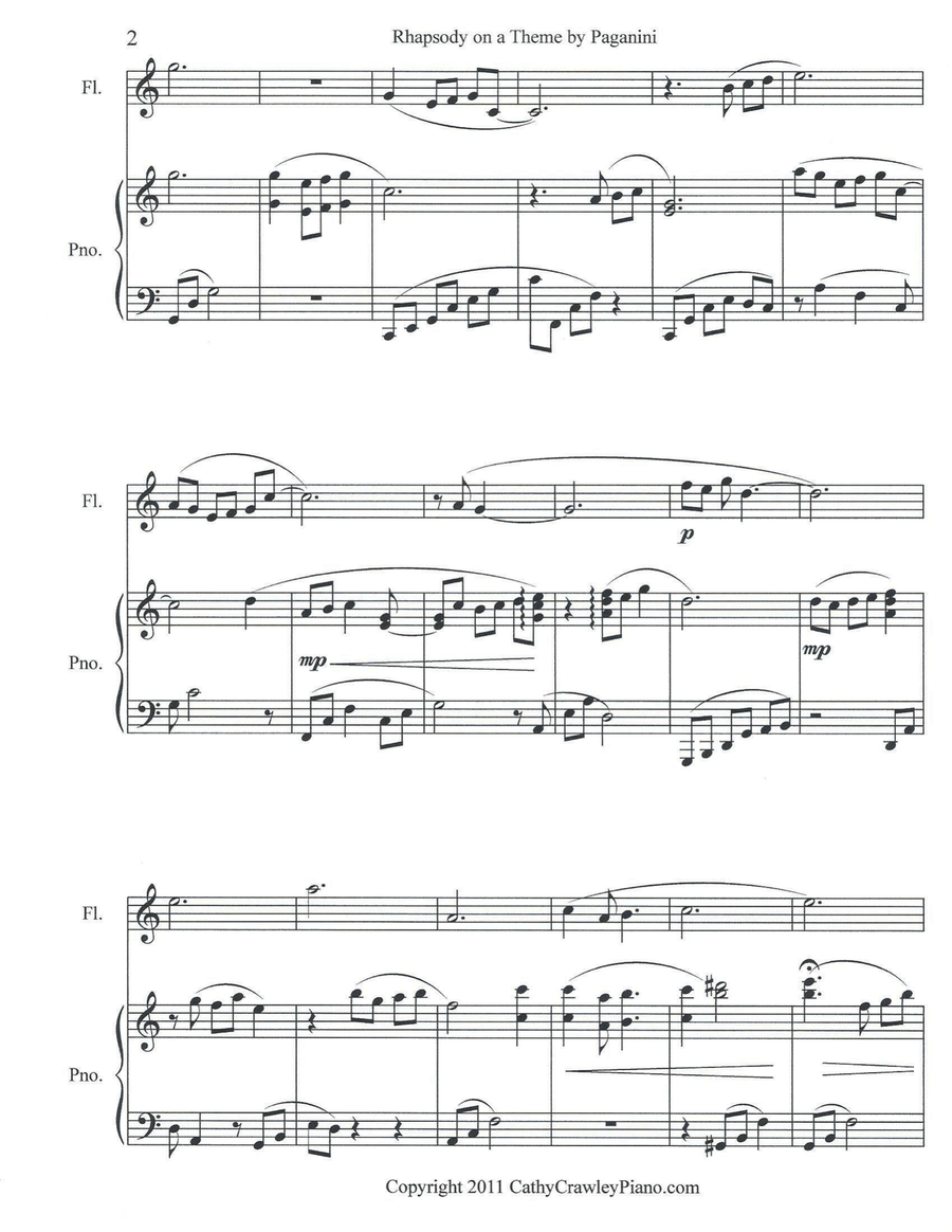 Rhapsody on a Theme of Paganini image number null