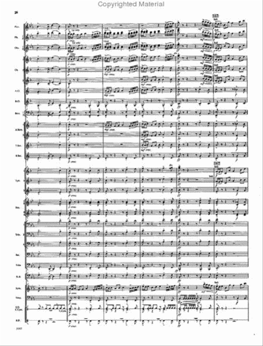 Seagate Concert Band scores gallery preview page 28