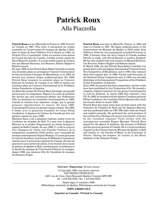 Book cover for Alla Piazzolla (2 livres)