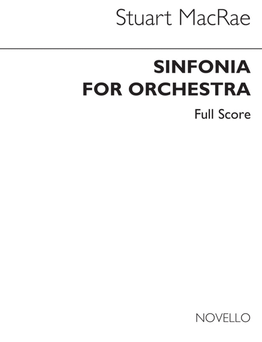 Macrae - Sinfonia Orchestra Full Score