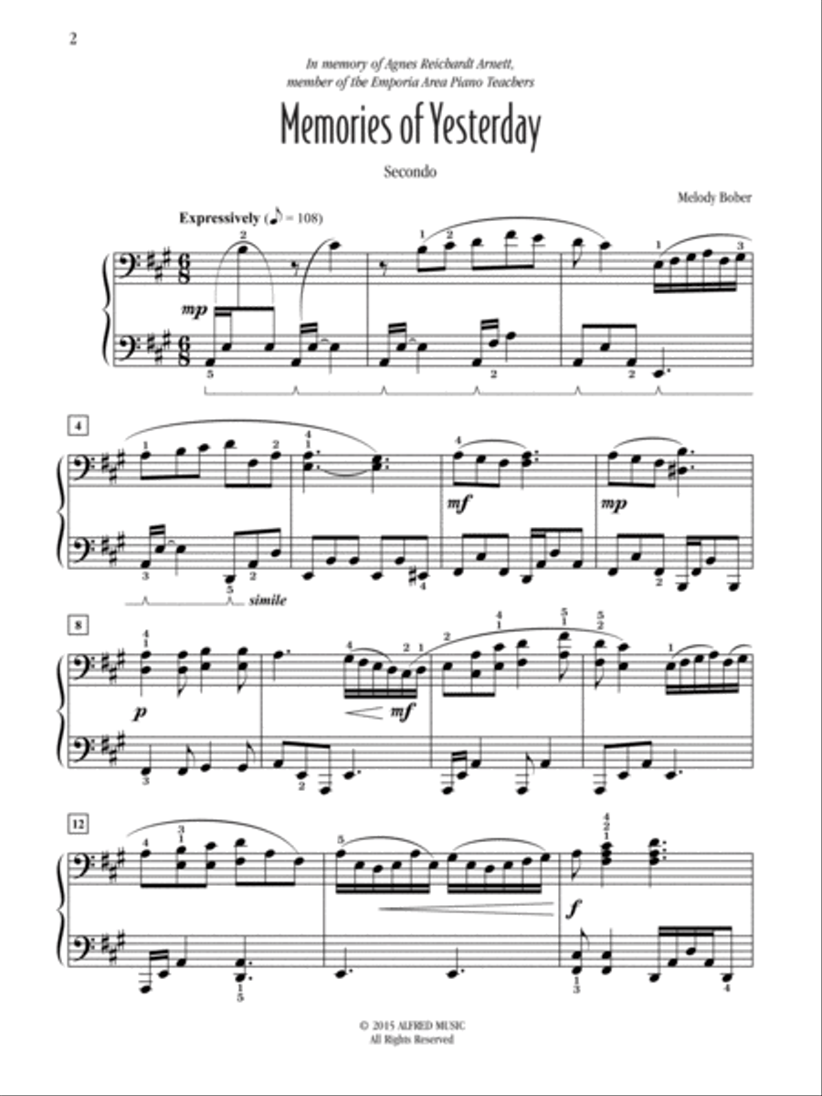 Yesterday and Today Small Ensemble scores gallery preview page 2
