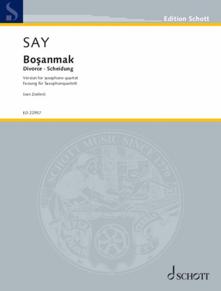 Book cover for Boşanmak