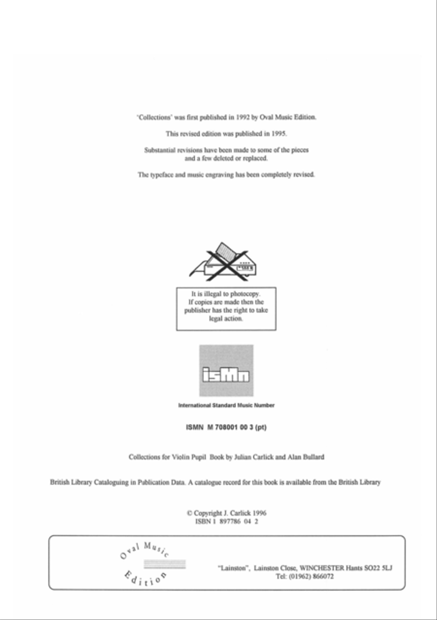 Zoo and Quaviary Collections for Violin. Pupil Book Volume 2 Chamber Music scores gallery preview page 3