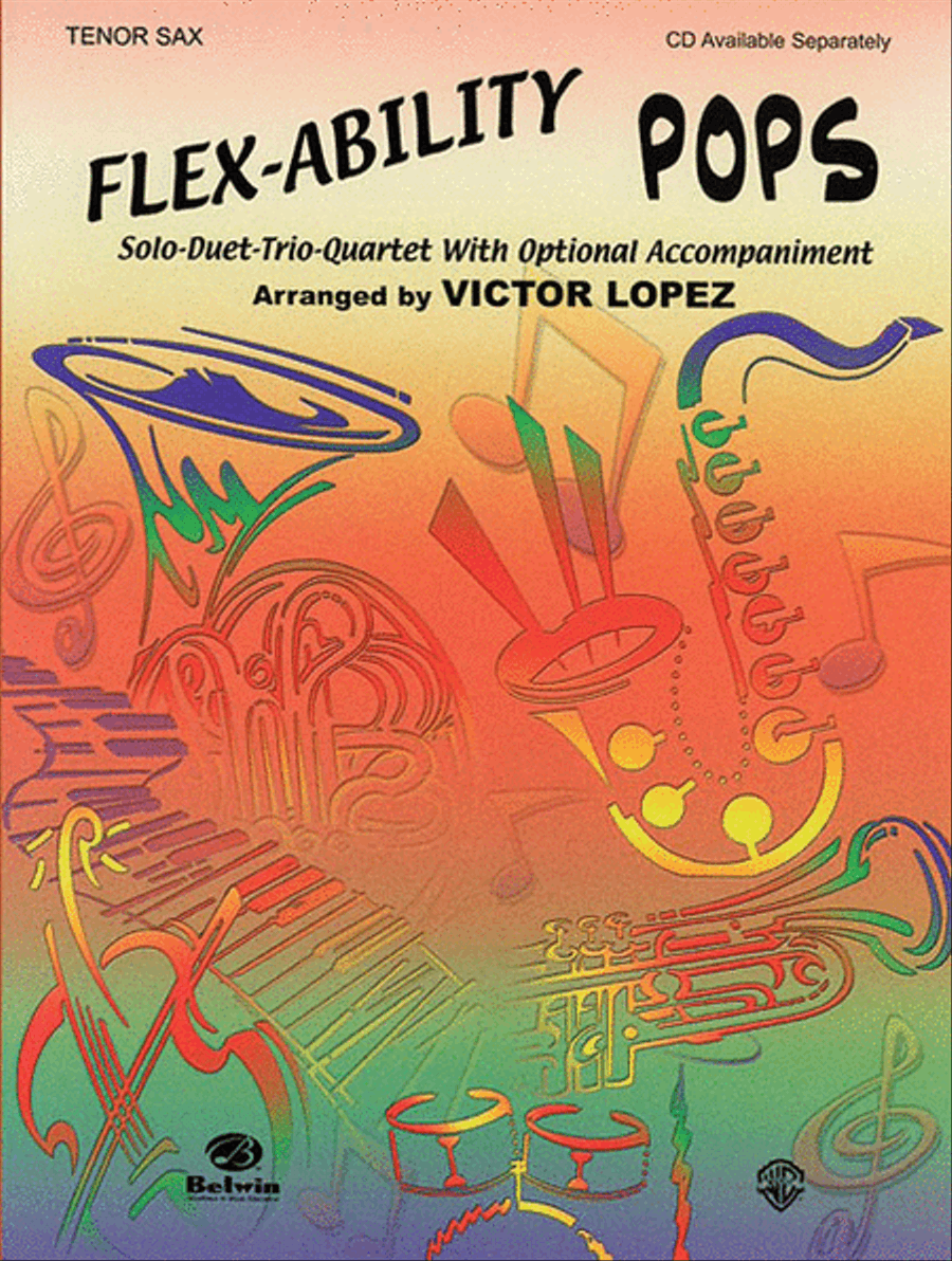 Flex-Ability Pops -- Solo-Duet-Trio-Quartet with Optional Accompaniment Small Ensemble scores gallery preview page 1