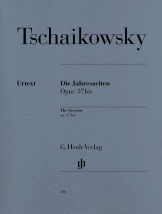 Book cover for Tchaikovsky - Seasons Op 37B Urtext