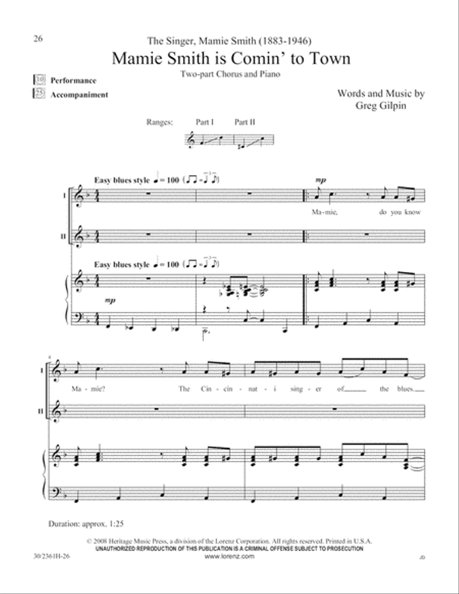 Ten Who Counted 2-Part scores gallery preview page 27