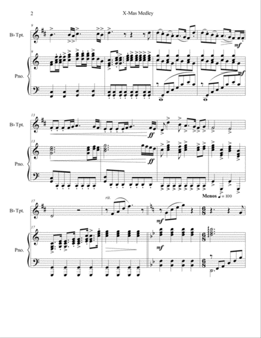 Joyful, Joyful Small Ensemble scores gallery preview page 2