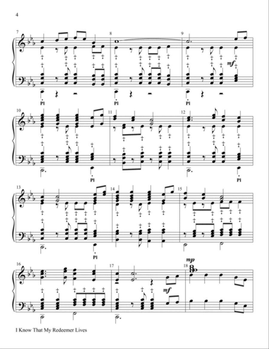 I Know That My Redeemer Lives 5-Octaves scores gallery preview page 4
