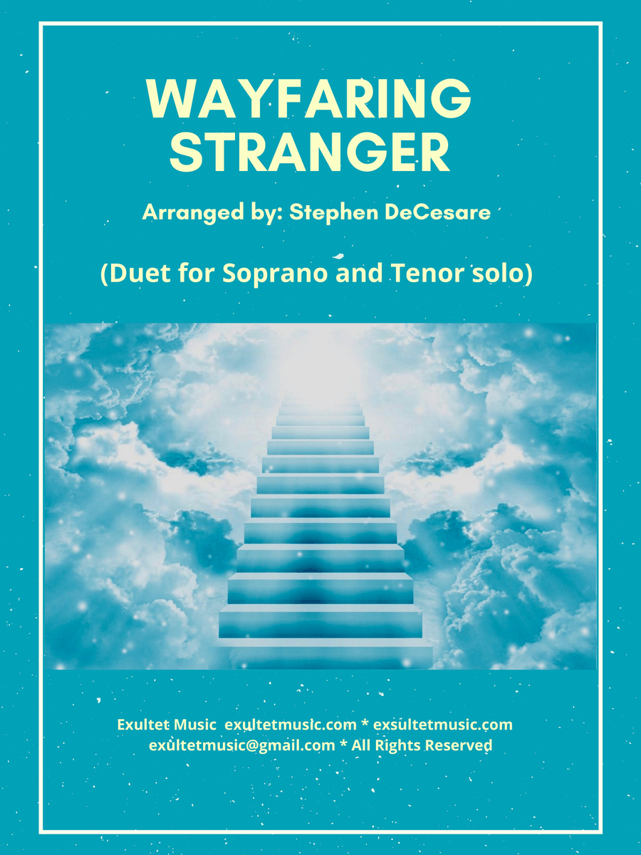 Wayfaring Stranger (Duet for Soprano and Tenor solo) Tenor Voice scores gallery preview page 1