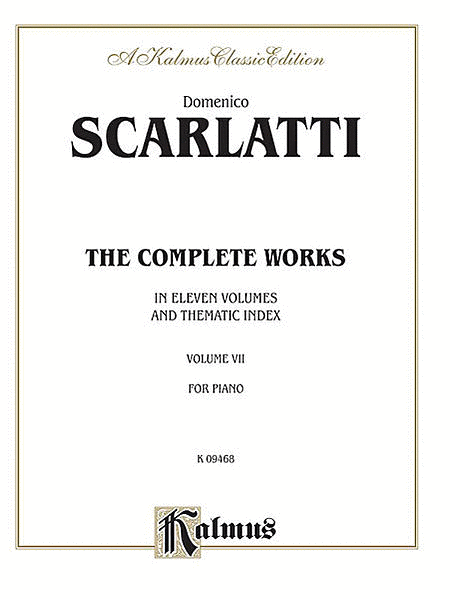 Complete Works of Scarlatti / Volume 7