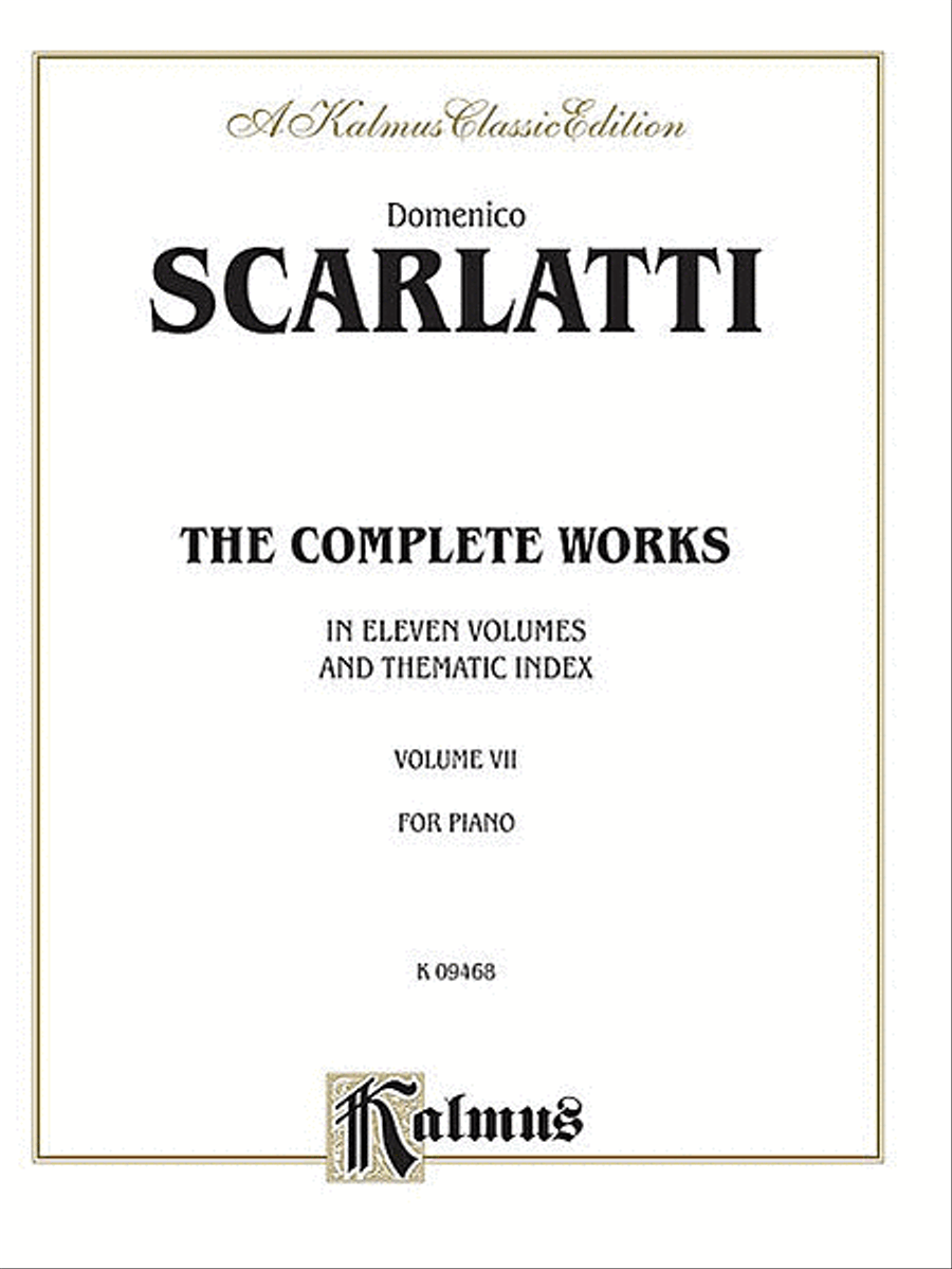The Complete Works, Volume 7 Piano Solo scores gallery preview page 1