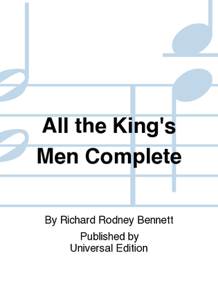 All the King's Men Complete
