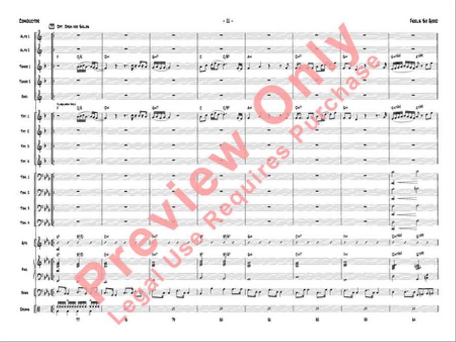 Feels So Good Jazz Ensemble scores gallery preview page 14